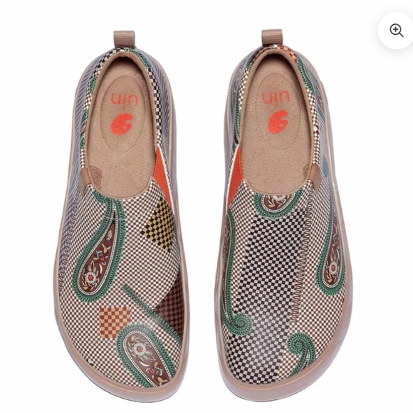 UIN Women's Paisley Check II Toledo IX Walking Shoe NEW!! Size 8.5 - Picture 4 of 12